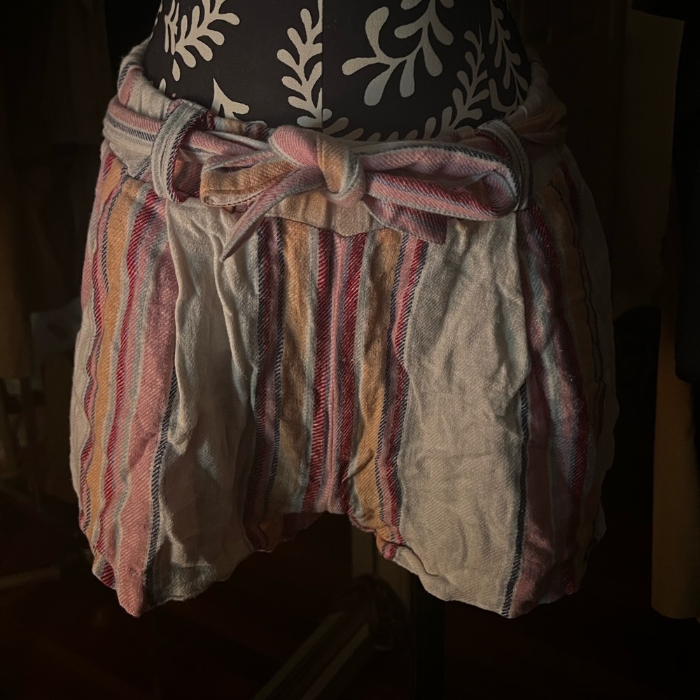Striped Beach Shorts